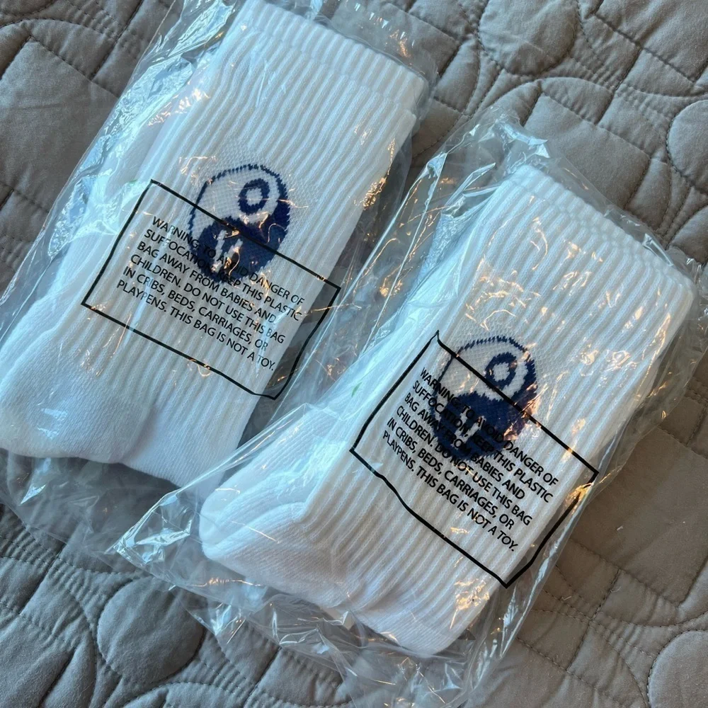 Outdoor Voices Graphic Crew Socks